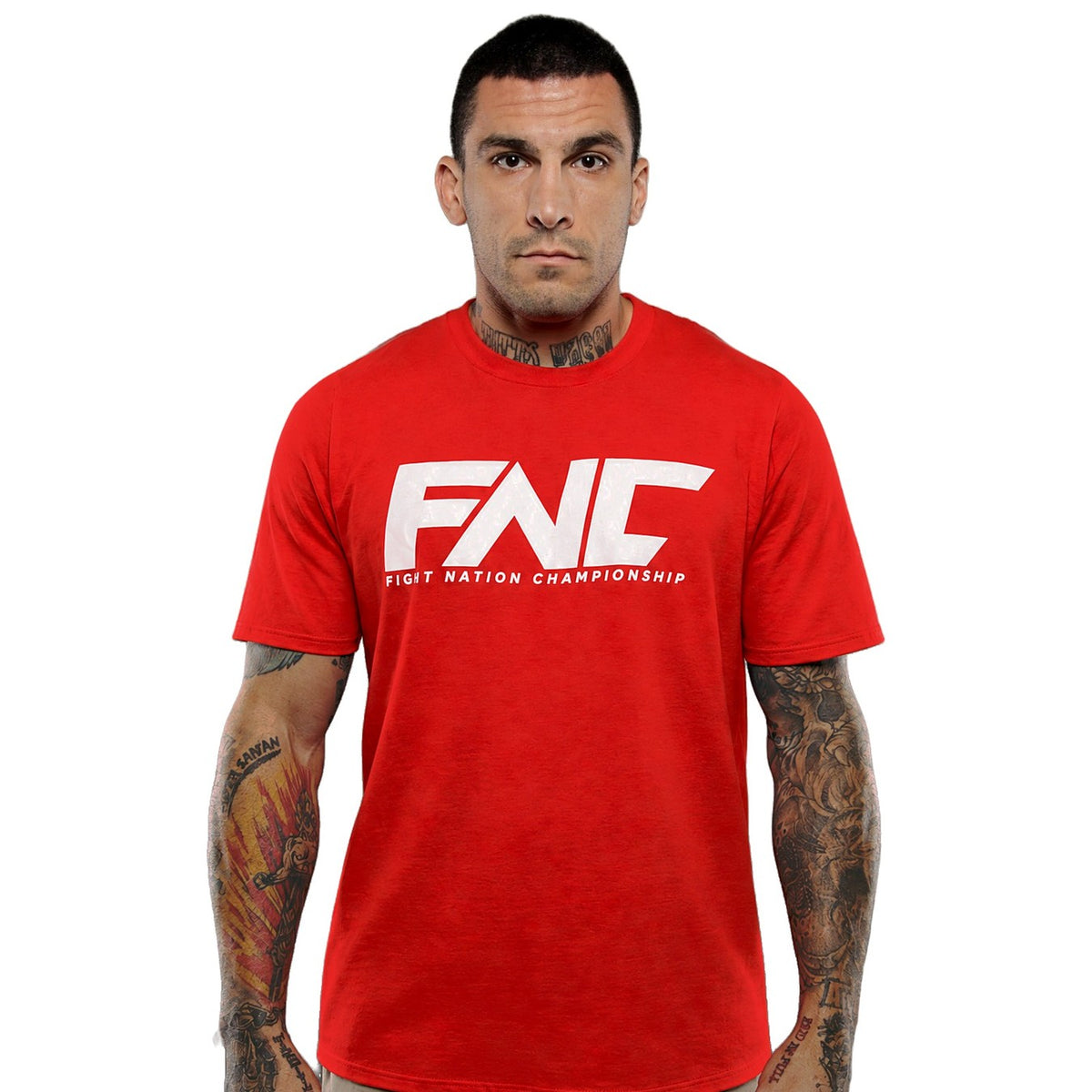 FNC Core Logo T-Shirt - Red