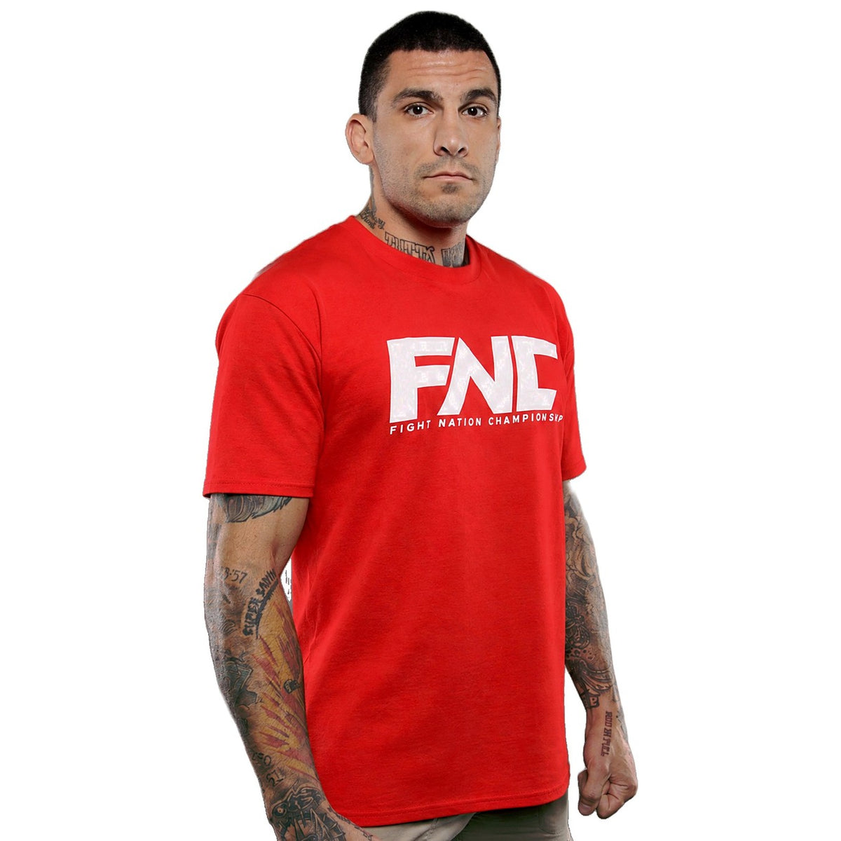FNC Core Logo T-Shirt - Red