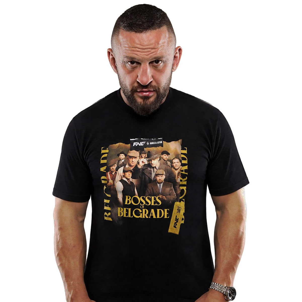 FNC 17 Bosses of Belgrade T-Shirt - Black