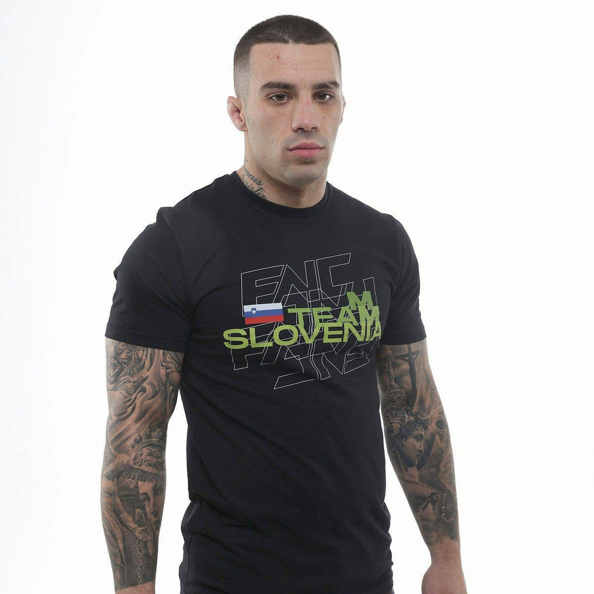 FNC Team Slovenia T-Shirt - Black