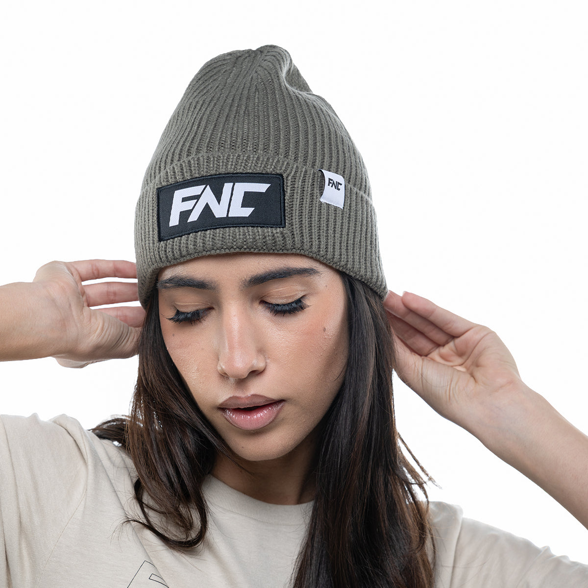 FNC Winter Hat – Beige Beanie