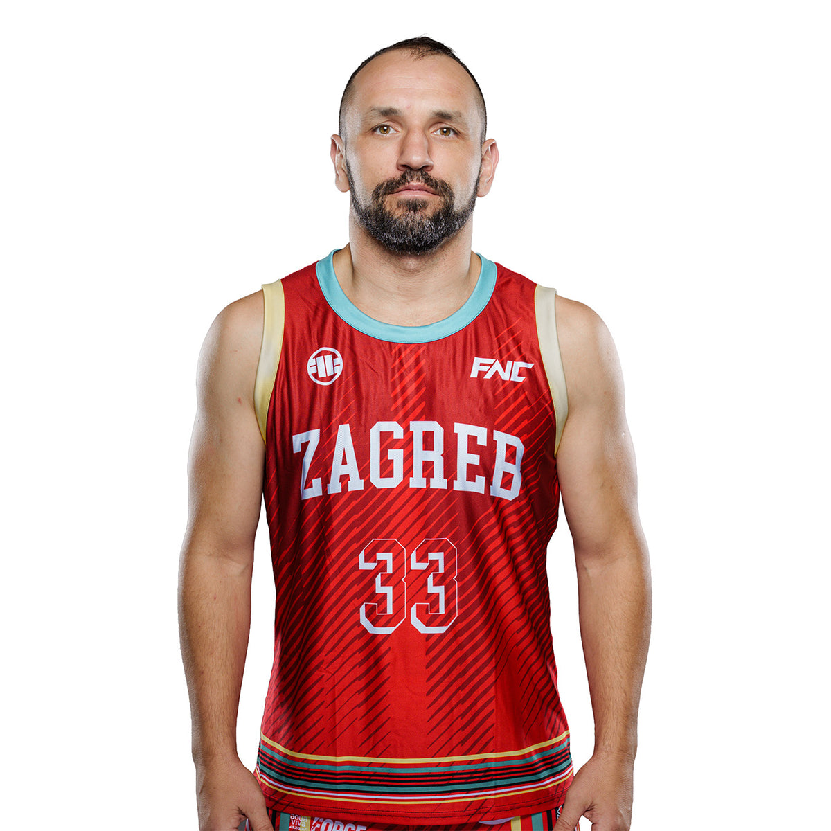 FNC Zagreb 33 Training Jersey - Red - front
