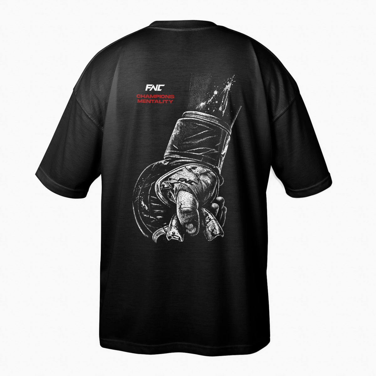 FNC Champions Mentality T-Shirt - Black - back