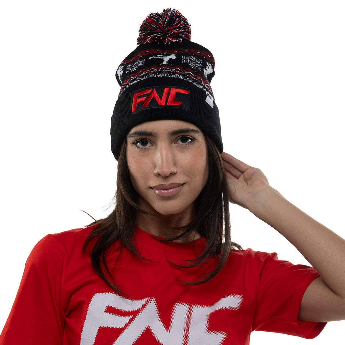 FNC Winter Hat – Nordic Pom Beanie