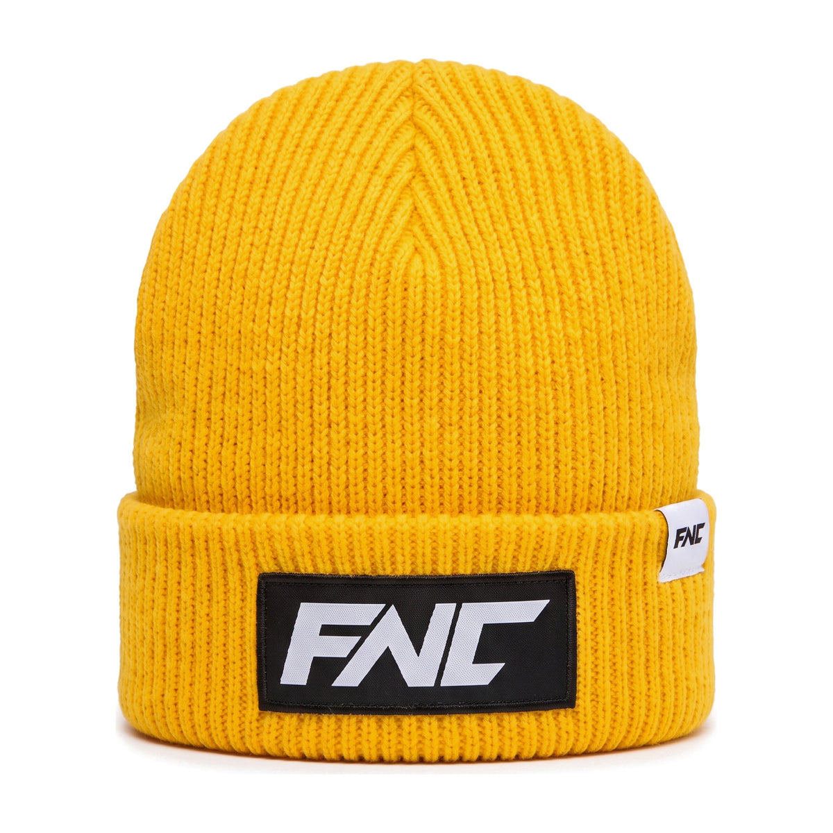 FNC Winter Hat – Yellow Beanie product photo