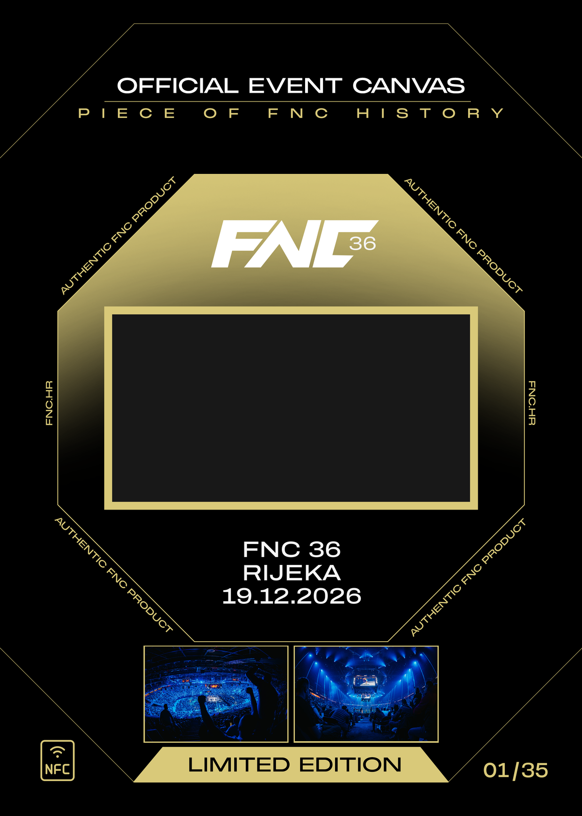 FNC 36 — Platno iz kaveza s vašim imenom